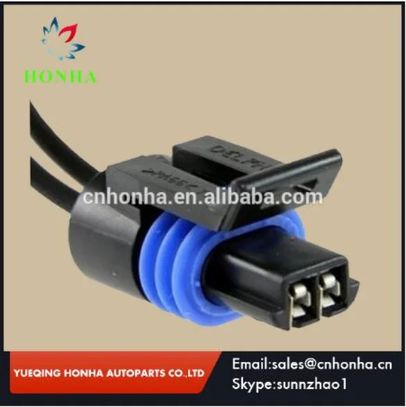 

12162193 female electric pigtail harness connector with wire or without wire