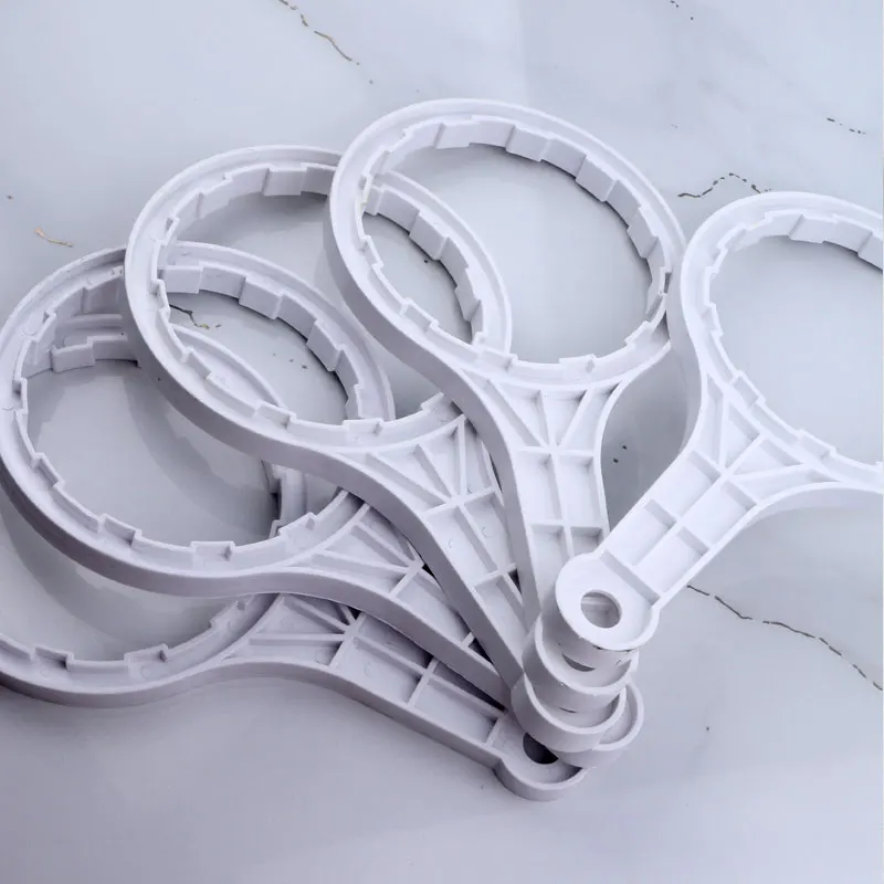 3013水フィルタープラスチックスパナ白レンチro浄水器水族館部品フィッティングフィルターボトル解体ツール