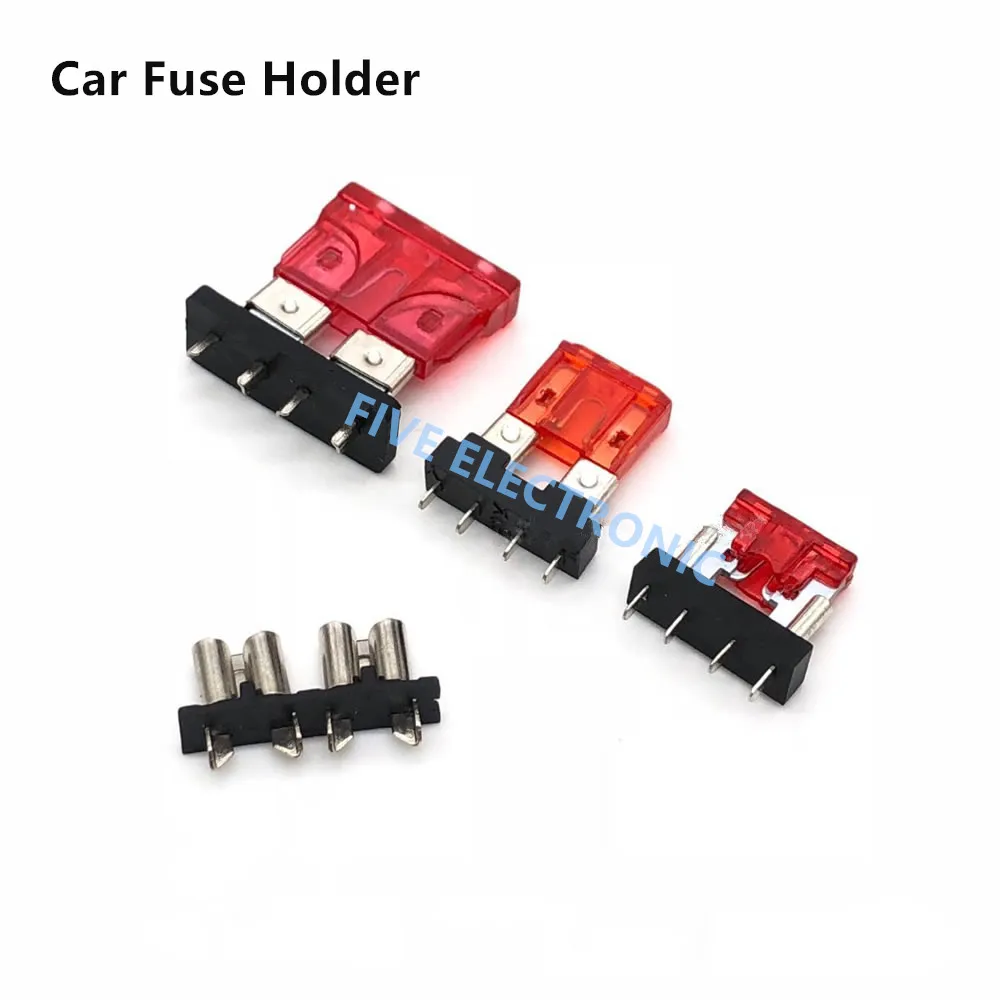 Mini/Small/Medium Auto/Car Fuse Holder/Case/Base for PCB Breadboard Welded Type