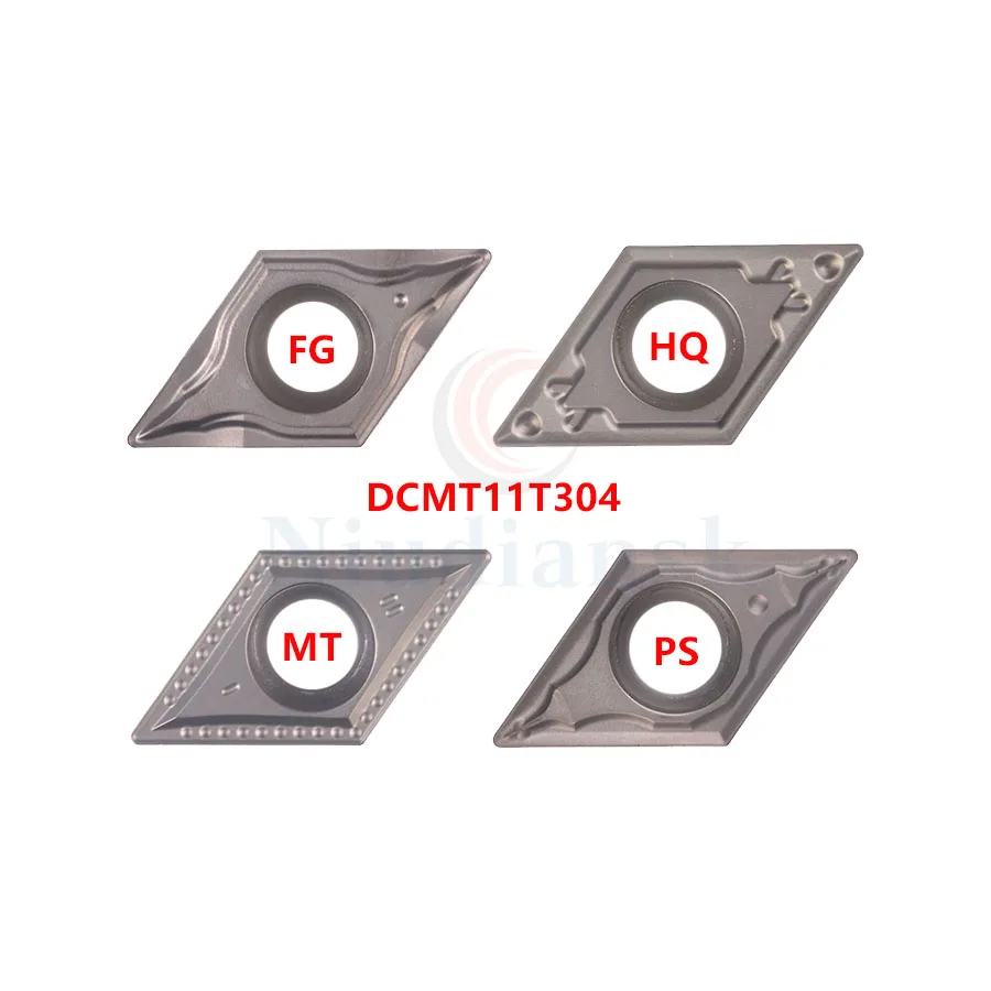 Utensili per tornio a controllo numerico DCMT11T304-HQ lama da taglio DCMT11T304-MT DCMT11T304-PS utensili per tornitura interna con inserto in metallo duro LF90