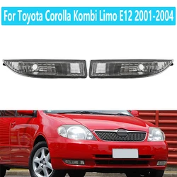 For Toyota Corolla Kombi Limo E12 2001-2004 Fog Light Headlight Without Bulbs Front Bumper Lamp 8122112160 8121112150