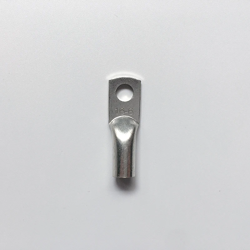 5/10Pcs Copper Tube Terminal Rings Cable Lug JG16-6,JG16-8 JG16-10 16mm2 Wire ,6mm Hole,