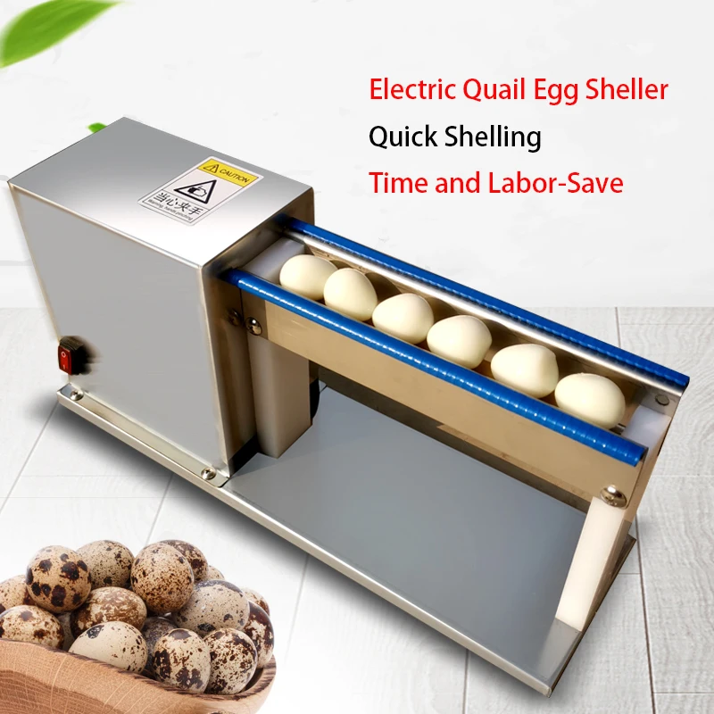 Peel quail eggs machine Electric Quail Egg Sheller Commercial & household use Quick Shelling Time and Labor-Save 220V 28W