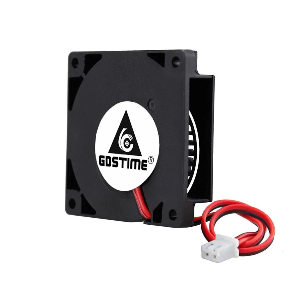 1Pcs Gdstime DC 5V 12V 24V Fan 45mm 45mmx45mmx10mm 3D Printer Cooling Fan 4.5cm 4510 Micro Radial Turbo Blower Fan