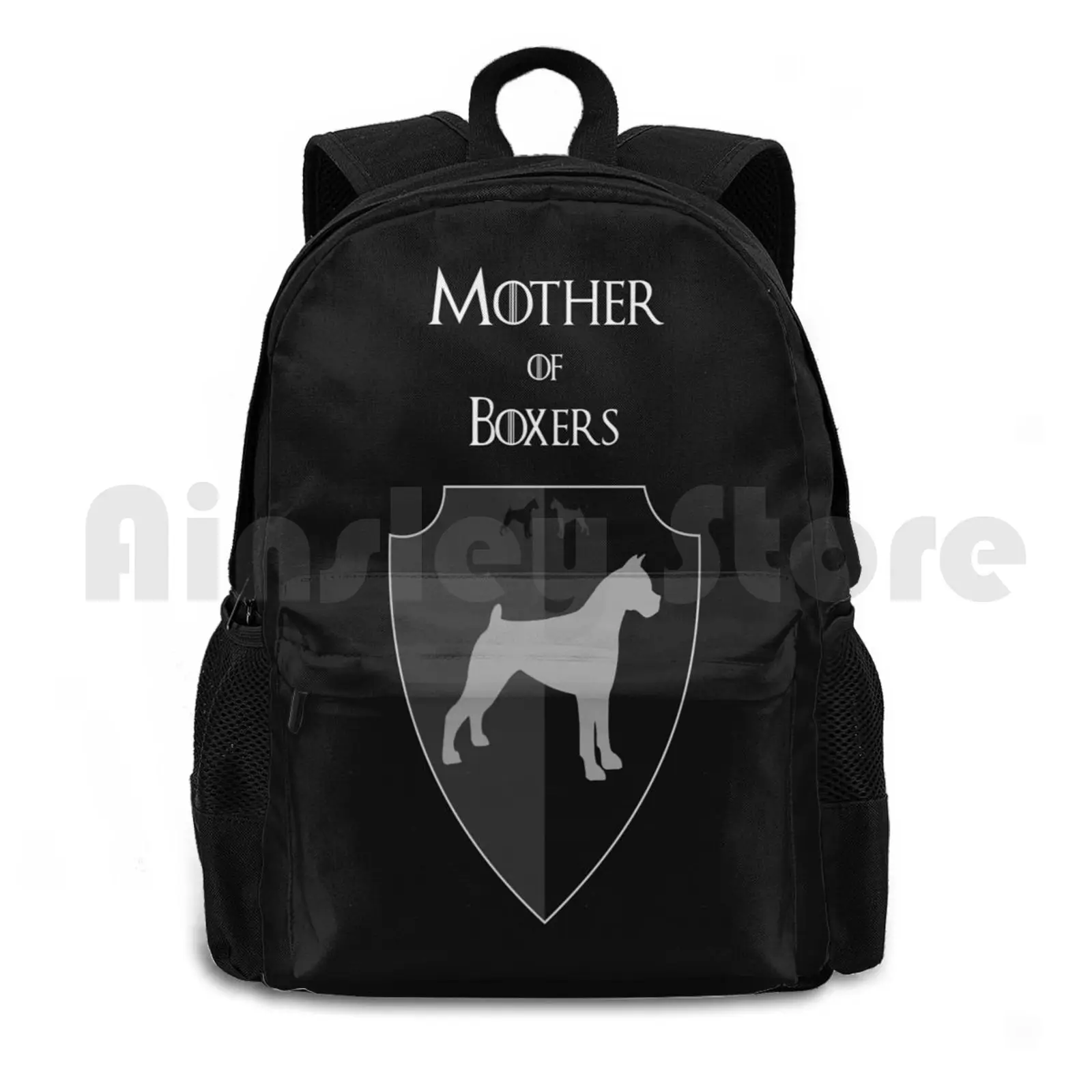 Mother Of Boxers Outdoor Hiking Backpack Riding Climbing Sports Bag Boxer Boxers Boxer Dog Dog Dog Mom Furbaby Proud Dogs