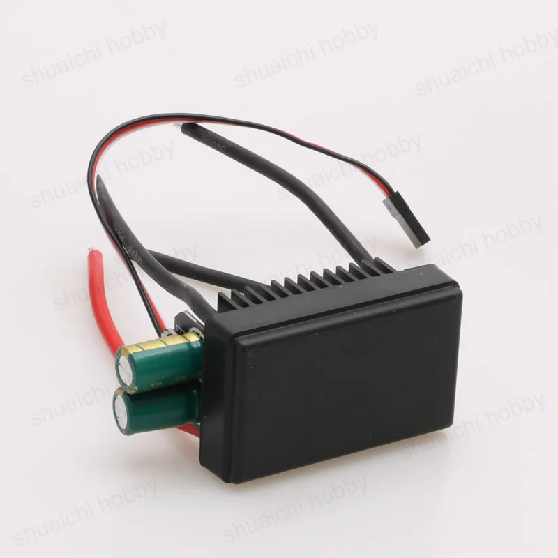 3S-6S 100A ESC Dual Way Brushed Speed Controller UBEC 5V 3A MOS Tube Circuit Board for RC Harvester 540 550 775 Brush Motor