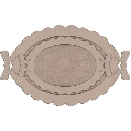 

Parstek TP11 Bow Dual Tray Wavy Wooden Object