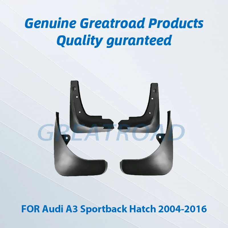 Car Mudflap for Audi A3 Sportback Hatch 2004-2016 Fender Mud Guard Splash Flaps Mudguards Accessories 2005 06 07 08 09 10 2011