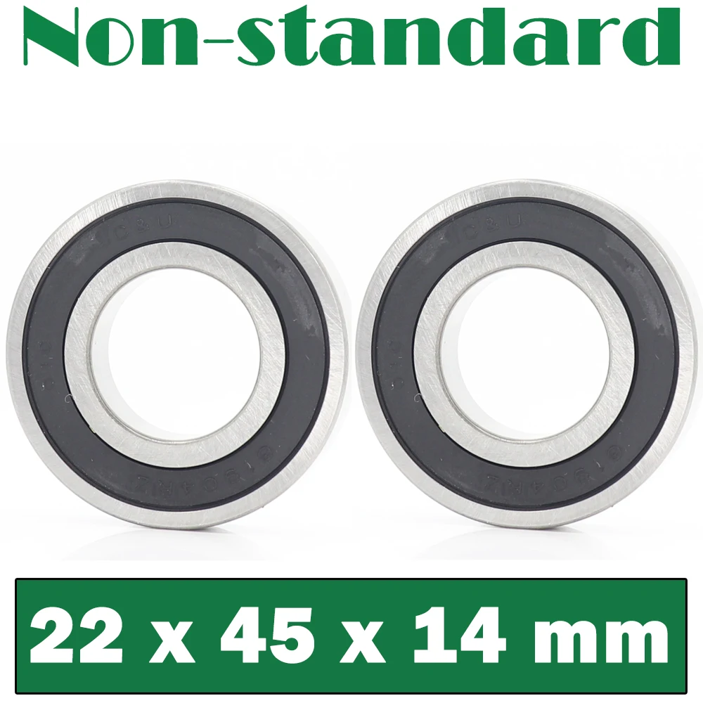 224514 Non-standard Ball Bearings ( 2 PCS ) Inner Diameter 22 mm Non Standard Bearing 22*45*14 mm