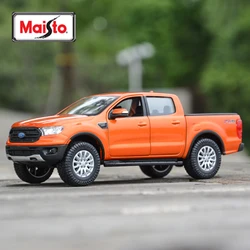 Maisto-Ford Ranger Leges, véhicules moulés sous pression, modèle de voiture à collectionner, jouets, 1:27, 2019