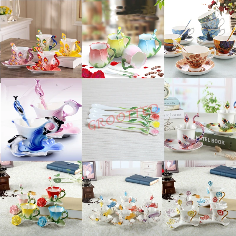 [Only For VIP] Replacement Of Broken Coffee Cups/Bottle/Mugs With Saucer Spoon Set Accessories For Free