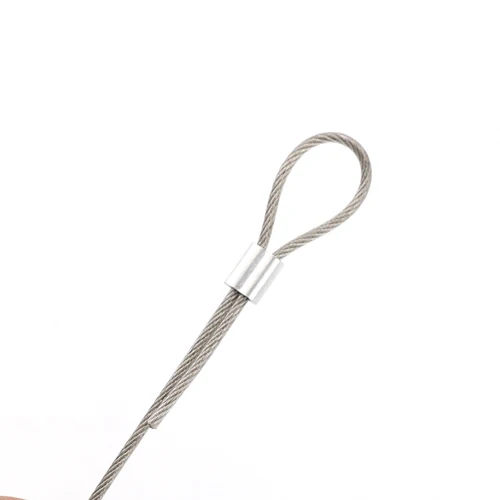 Imagen 2 del producto Cable recubierto de PVC transparente, cuerda de acero inoxidable 100, 304 metros, diámetro de 0,8mm, 1mm, 1,5mm, 2mm y 3mm