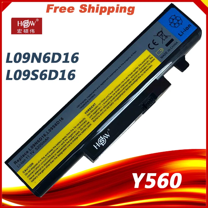 Laptop battery For Lenovo B560 B560A L09N6D16 L09S6D16 V560 V560A 121000916 121000917 121000918 57Y6440