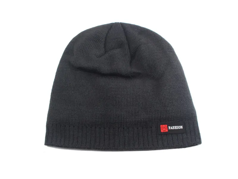 Marke Skullies Mützen Männer Winter Hüte Für Männer Kappe Frauen Winter Gestrickte Hut Männlich Warme Dicke Gorro Motorhaube Pelz Stricken Beanie Hut Kappe – Detail 17