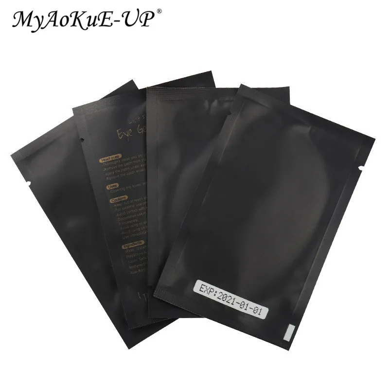 HOT 50/100 Paar Wimpernpads Gel-Patches für Wimpernverlängerung, Augenpad-Aufkleber, Kosmetik-Make-up-Tools – Detail 5