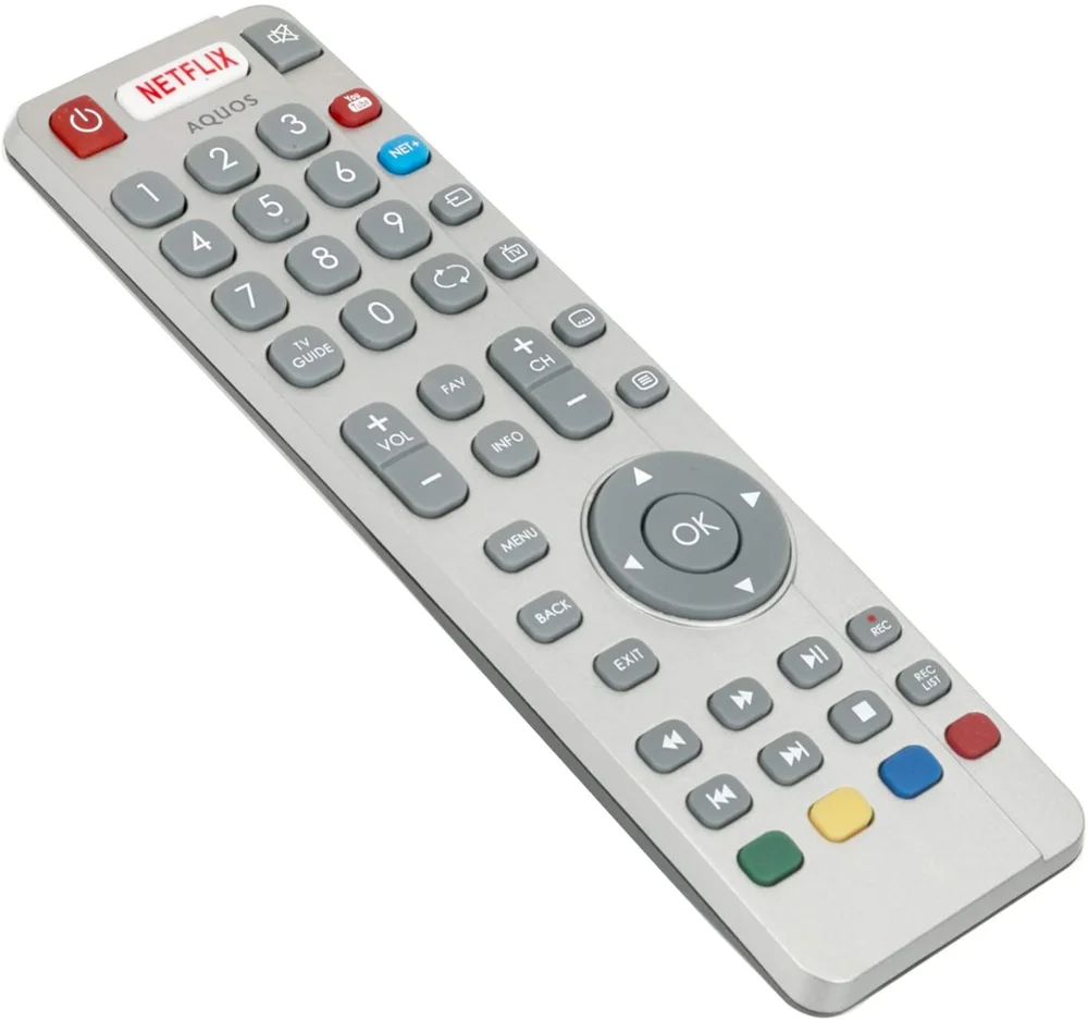 Remote Control for SHARP TV LC-40CFG6242E LC-43CFG6452E LC-49CUF8372ES LC-55CUF8372ES LC-55CUF8472ES LC32CFG6021K
