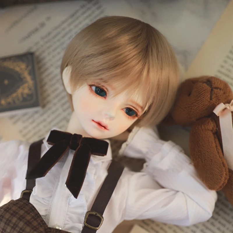 새로운 BJD SD 풀세트 1/4 포인트 남녀 선택 가능 키드 델프 DIEZ 관절 가동 인형 생일 선물