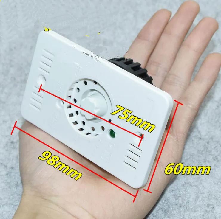 220V 1000W Electric Heater Parts temperature control switch round shape or rectangle