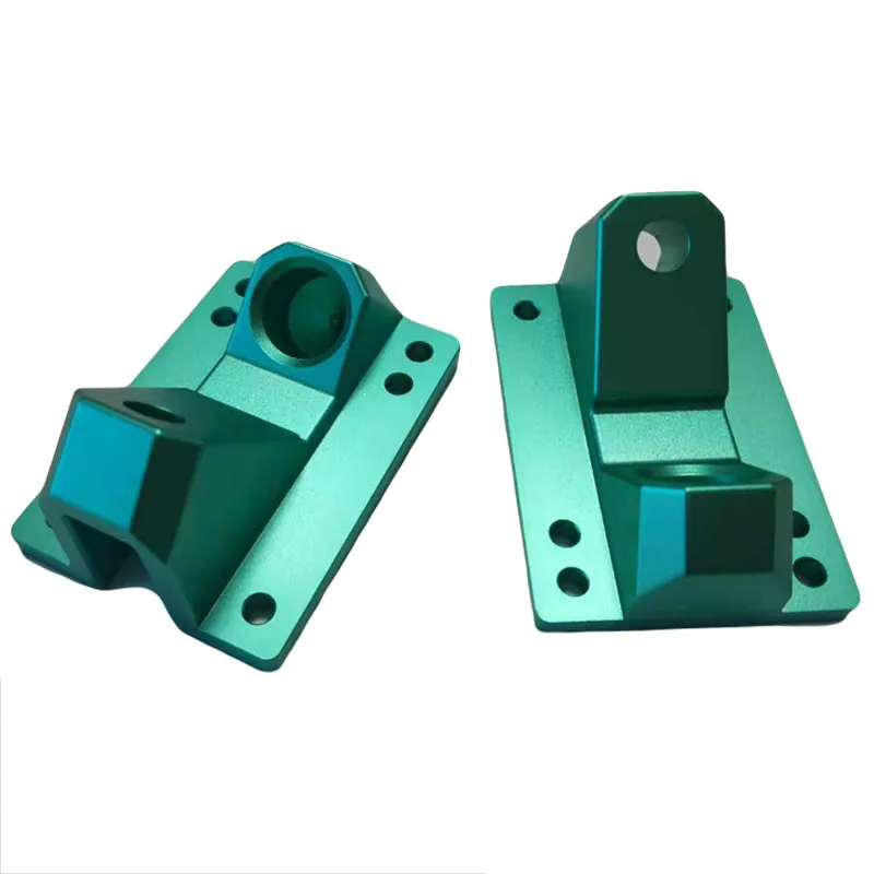 Durable High Performance 7075 Aluminum CNC Machining Skateboard Trucks Longboard Skate Board Accessory For Most Skateboard Green