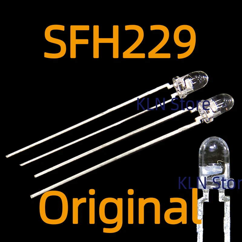 10pcs SFH229 SFH229FA Silicon PIN Photodiode with Very Short Switching Time DIP-2 SFH22 SFH2 SFH 229 229FA original