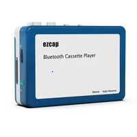 Reproductor de casete Bluetooth Walkman personal portátil Y&H, transmisión de música de cinta retro a a auricular o altavoz Bluetooth ezcap215
