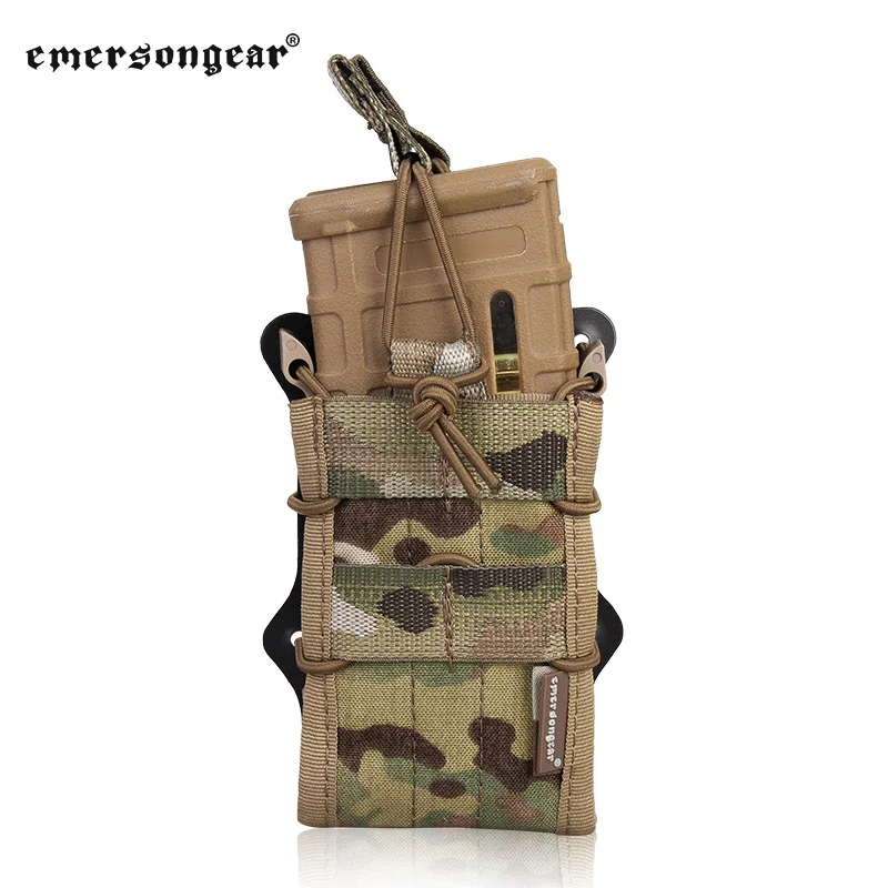 

Emersongear Double Magazine Pouch Modular Molle 5.56 M4 M16 AR15 SR52 P-MAGS M1A1 G3 Mag Pouch Airsoft Hunting Gear