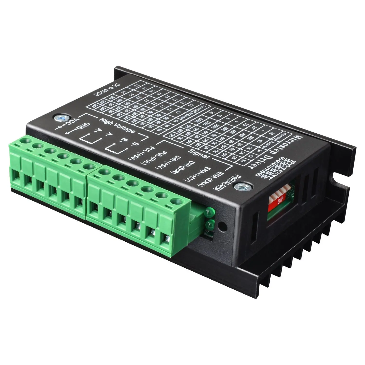 High Quality Stepper Motor Controller TB6600 Upgraded Version 32 Segments 4A 40V 57/86 Stepper Motor Driver For Control Motor