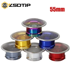 ZSDTRP 55mm Air Filter Wind Cup ATV Air Filter Cup Motorcycle Carburetor Horn Cup for PWK32 PWK34 Carbs