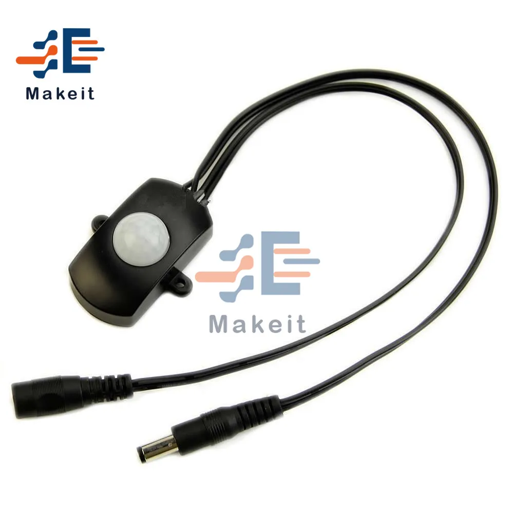 Dc 5-24V Automatische Pir Infrarood Motion Sensor Module Hoge Gevoeligheid Ir Human Body Motion Detector Trigger Switch voor Led Strip