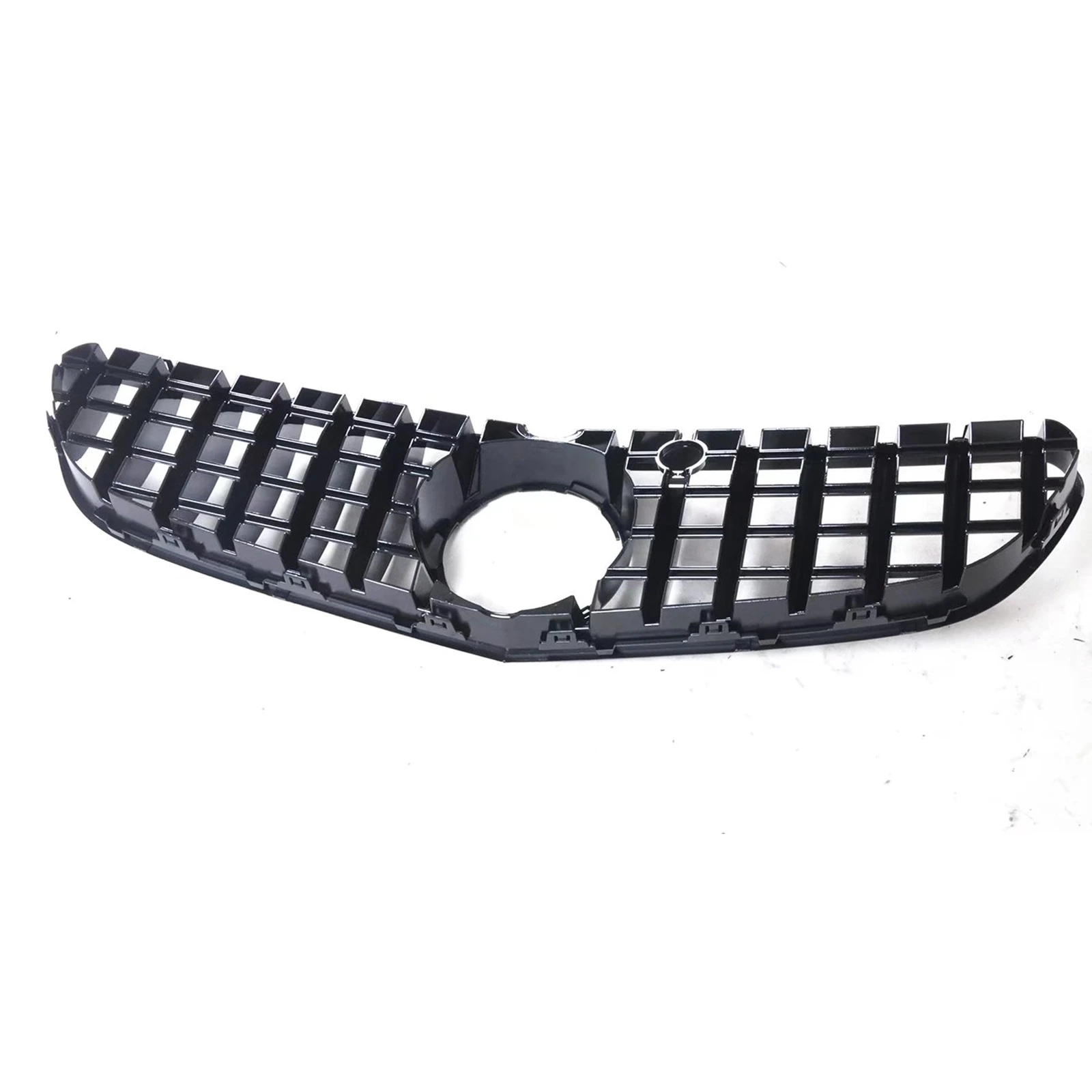 Grill Front Grille For Mercedes Benz W217 S63-Coupe AMG 2015-2017 Only GT Style Black/Silver Upper Bumper Hood Mesh Grid Bodykit