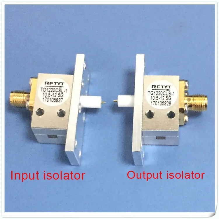 

10.5-12.5GHz Through-wall Microstrip Connection Plate Structure Radio Frequency Isolator PTFE Through-wall Joint