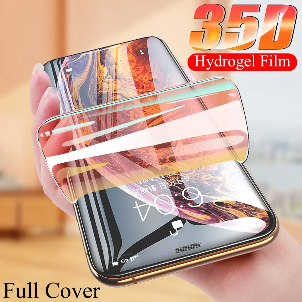 9H Full Coverage Hydrogel Film For SONY Xperia 1 ACE X1 Screen Protector For SONY Xperia 10 10 Plus X10 X10 Plus Protective Film