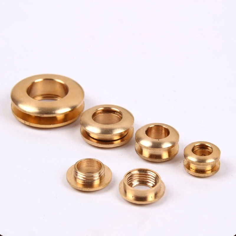 Solid Brass screw back Eyelets with washer grommets Leather Craft accessory for bag garment shoe clothes jeans decoration