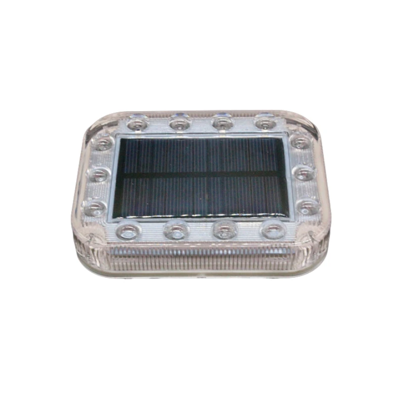 Automobile anti rear collision solar warning flash lamp seven color truck Flash LED non wiring strong magnet wide tail lamp