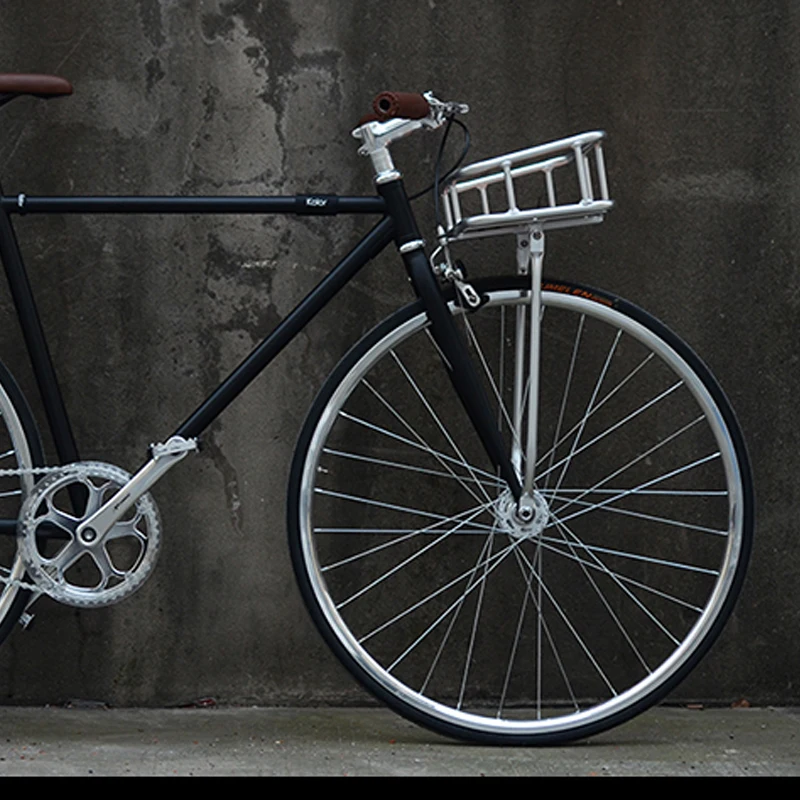 Retro Fahrrad korb Bambus Board Fahrrad Fahrrad trger Halter Front korb  Fahrrad Aluminium legierung Bambus korb - AliExpress 18