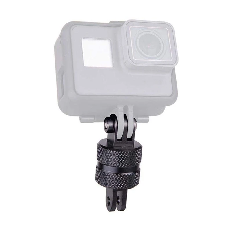 삼각대 마운트 모노포드 어댑터, 360 도 회전 알루미늄, GoPro Hero 10 9 8 7 6 5 4 SJCAM Yi Eken DJI Go Pro 카메라용