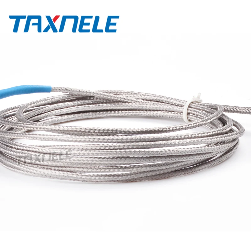 Produktbild von Thermoelement Typ K Mit M8-Gewinde – 100 Mm Sonde, 5 Mm Durchmesser, 0–400 °C, Kabellänge Wählbar