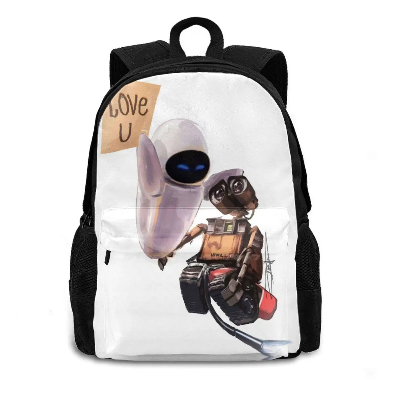 Phone Pattern Design Laptop Travel School Bags Apple I Phone Fun Blue Graphisme Movie Animation