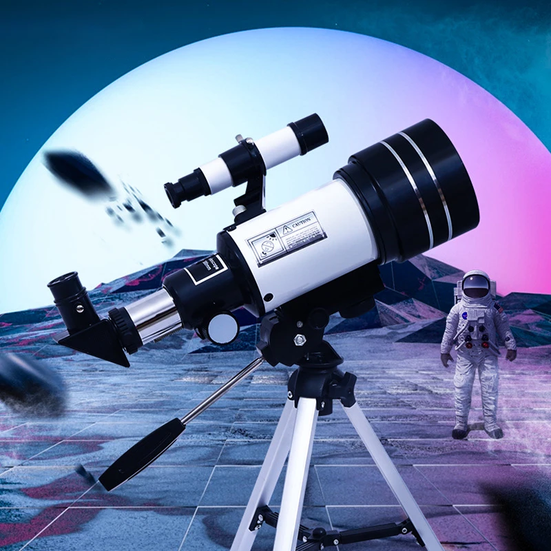 

150X Professional Astronomical Telescope Smart Star Search by Phone 70 mm Wide Angle Student Space Observation Telescope&Tripod