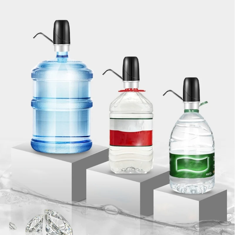 Electric Water One-button Portable Water Dispenser with Silicone Water Tube 19QE