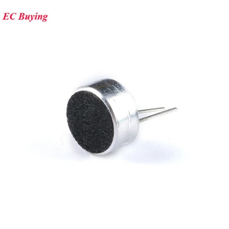 2Pcs-100Pcs 9x4.5mm 9745 Microphone 60dB MIC Condenser Electret Microphone with 2 Pin Pick-up 9mm*4.5mm MP3 Accessories