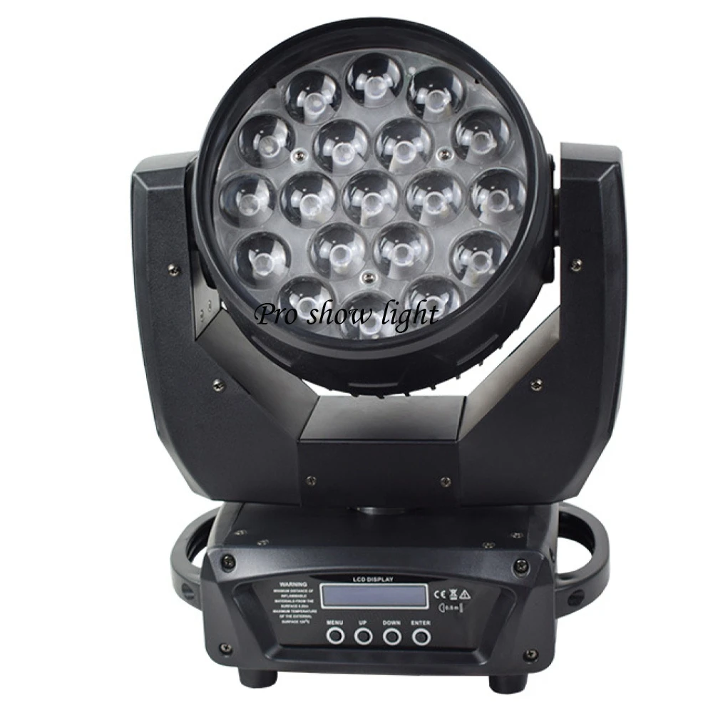 19X15W Hybrid Moving Head LED Zoom Lyre Wash Light RGBW Beam Effect For Disco Light Wedding Party Show LED DJ Lighting Equipment