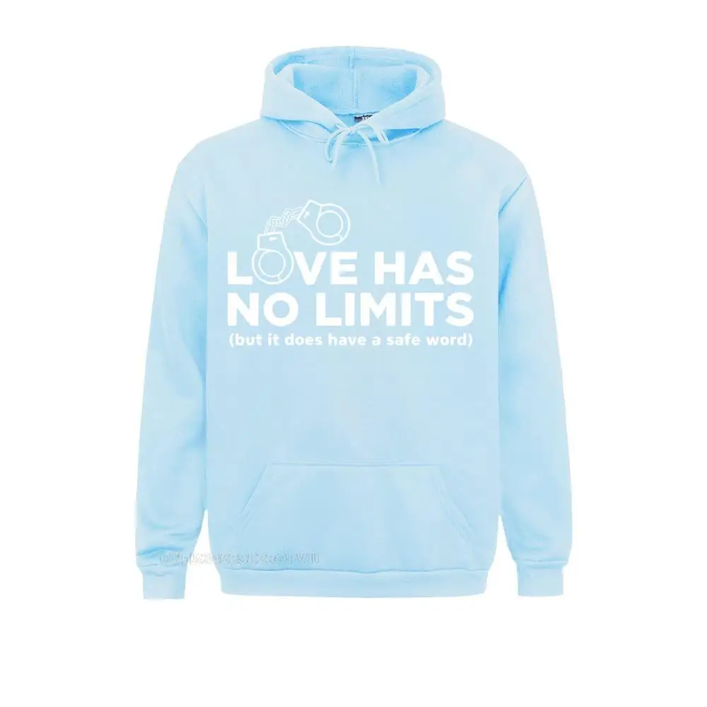 Men's Love Has No Limits Hoodies Bdsm Sex Domina Sadism Masochism Bondage Clothes Novelty Round Collar Pullover Hoodie Harajuku