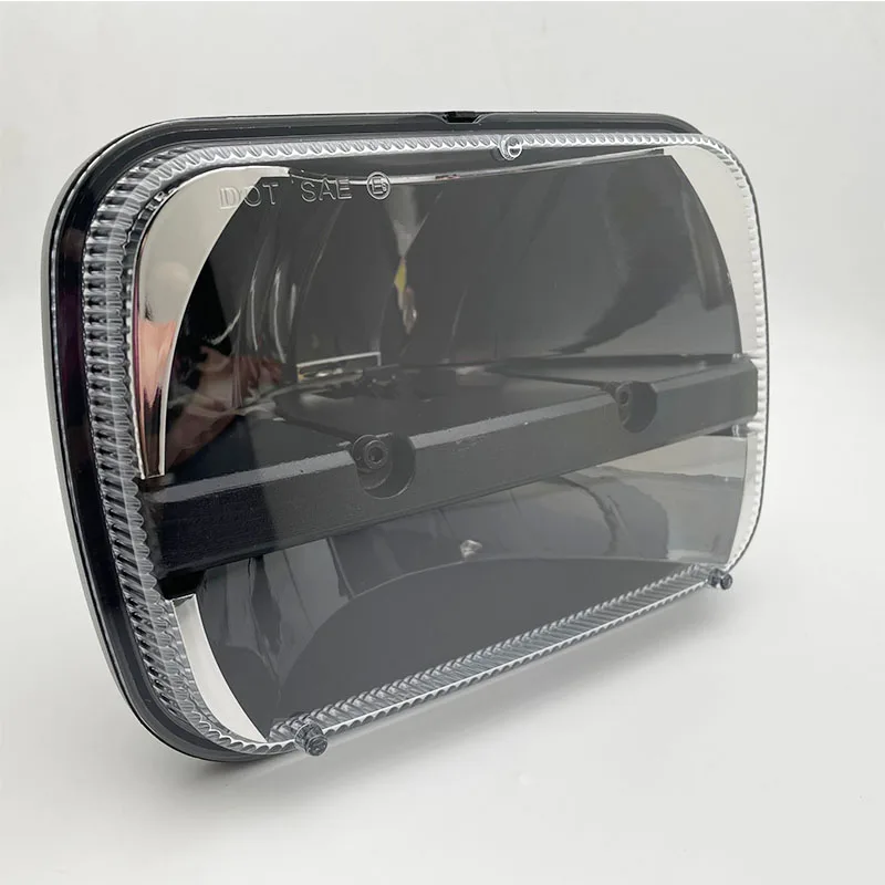 5X7 inch Rectangular Sealed beam led headlights White DRL Amber