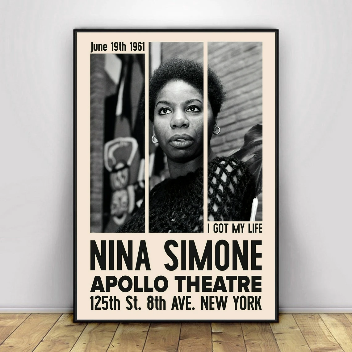 Nina Simone Poster Wall Painting Home Decoration ( No Frame )