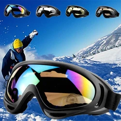 Gafas de esquí UV400, protección contra el polvo y la niebla, a prueba de viento, para montar en motocicleta, deportes al aire libre, gafas de sol tácticas del ejército para ciclismo