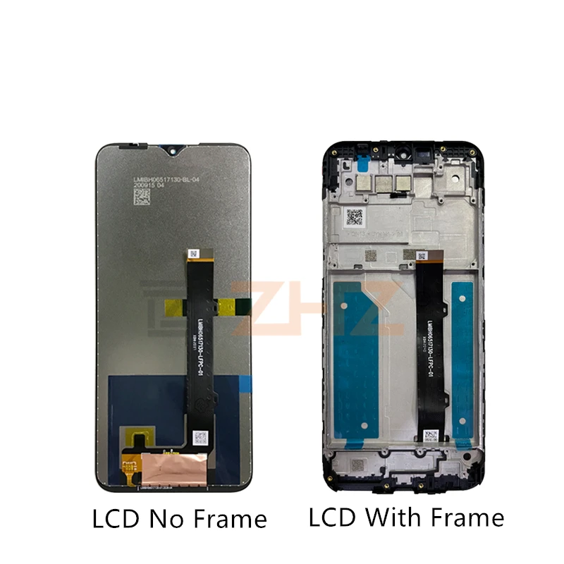 For LG K41S LCD Display Touch Screen Digitizer Assembly With Frame LMK410EMW Display Replacement Repair Parts 6.55\