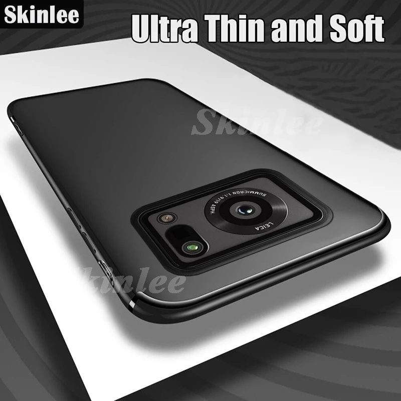 Skinlee Case For Sharp AQUOS R6 Full Protection Soft Silicone Matte Cover For Sharp AQUOS R6 Shockproof Case