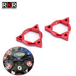 Motorcycle Decorative Screw Cover Front Shock Absorber Fork Knob Adjuster Bolt Parts For KOVE 321R For Loncin VOGE 300 RR 300RR