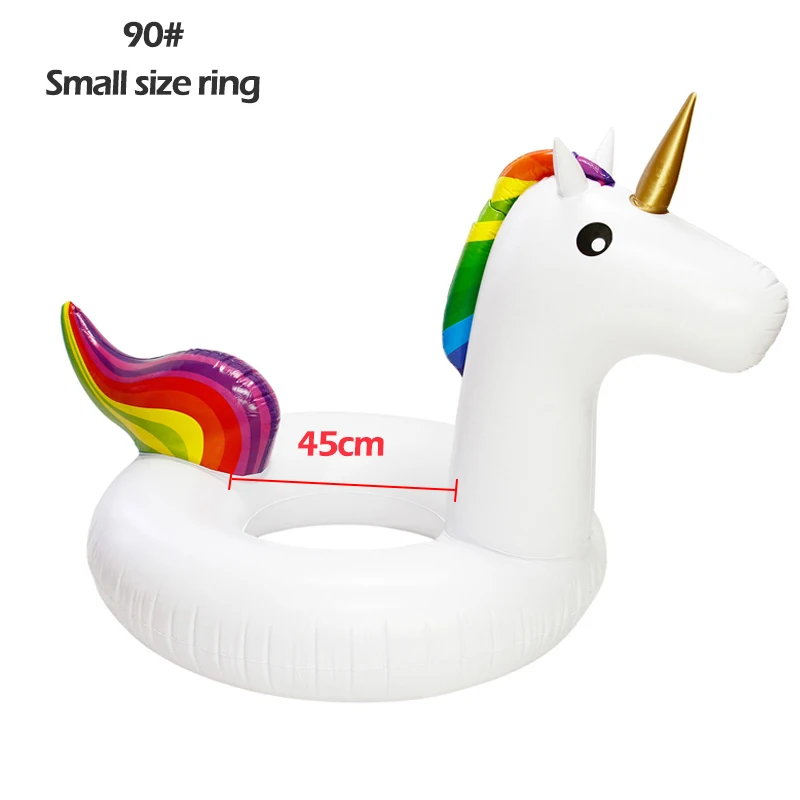 Gaint Unicorn Pool Float Mattress Swimming Circle Inflatable Lounger Adult Pool Toys Beach Swimming Air Mattress